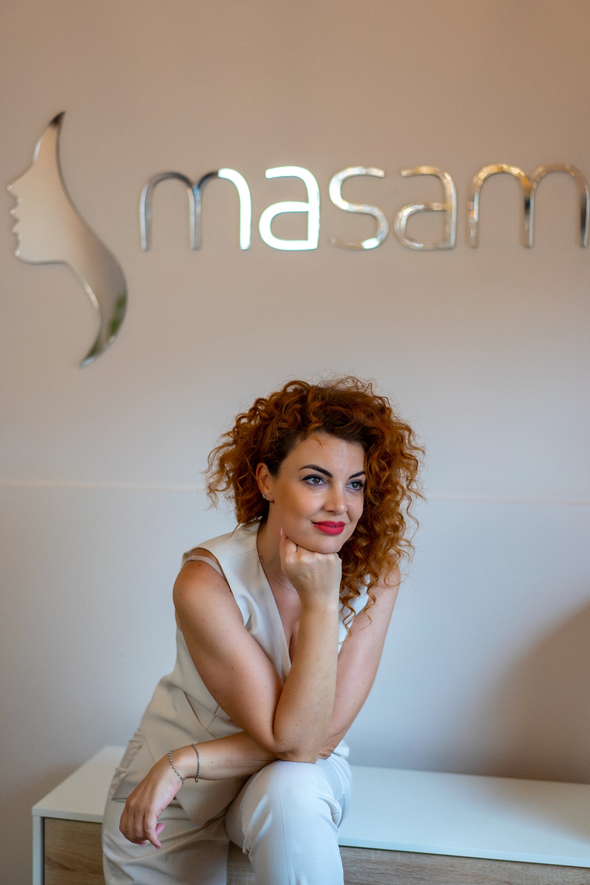 Pina Toriello nel centro Masami Beauty Center